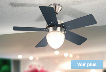 Ventilateurs de plafond avec éclairage